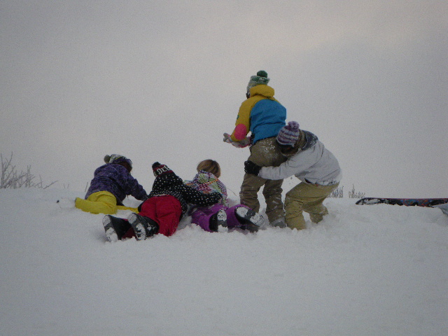 雪遊②