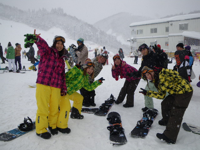 ゲレンデ到着①