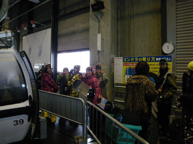 先ずはゴンドラ